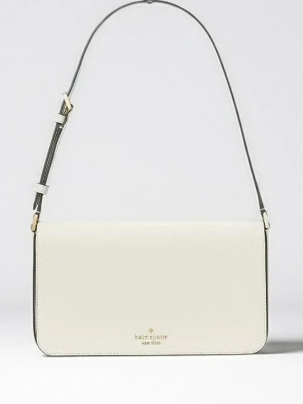 NEW Kate Spade Saffiano Leather Medium Shoulder Bag in Meringue NWT